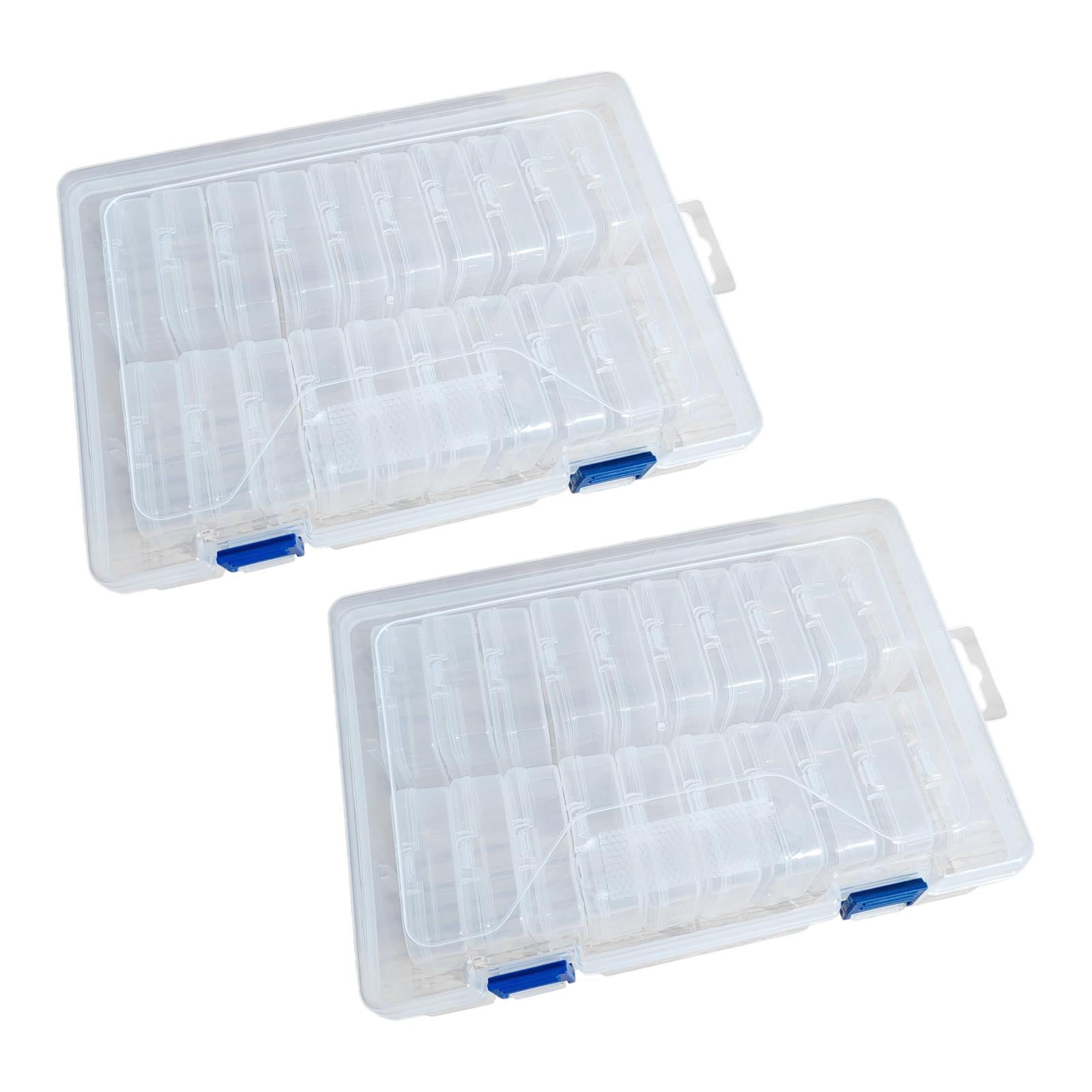 Nishiyuenyi Jewelry Bead Organizer Storage Boxes,Storage Boxes,Craft Storage for Small Items 6.5cmx4.5cmx2cm