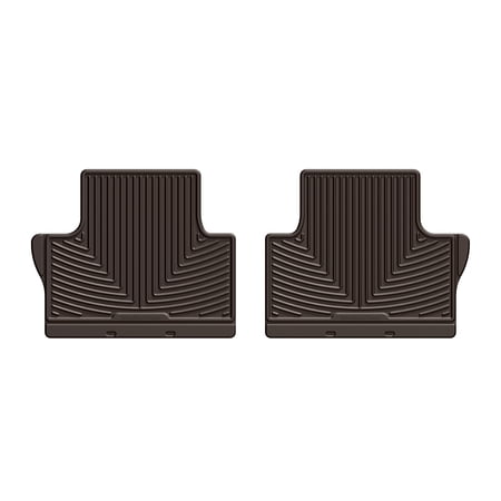 WeatherTech All-Weather Floor Mats compatible with Volvo V60, S80, S60 Cross Country, V60 Cross Country, XC60, XC70 - 2nd Row, Cocoa