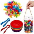 thumbnail image 1 of 1 Set Animal Counting Toys Cognitive Toys Marine Animal Toys Color Matching Toys Sorting Game For Toddlers, 1 of 4