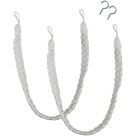 - Bali Braided Curtain Tieback, Available in Multiple Colors