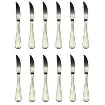 Towle Beaded Antique 18/10 Stainless Steel Steak Knives (Set of Twelve)