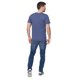 thumbnail image 2 of Duck and Cover - Camiseta Jansmoore para Hombre (Azul Medio), 2 of 4