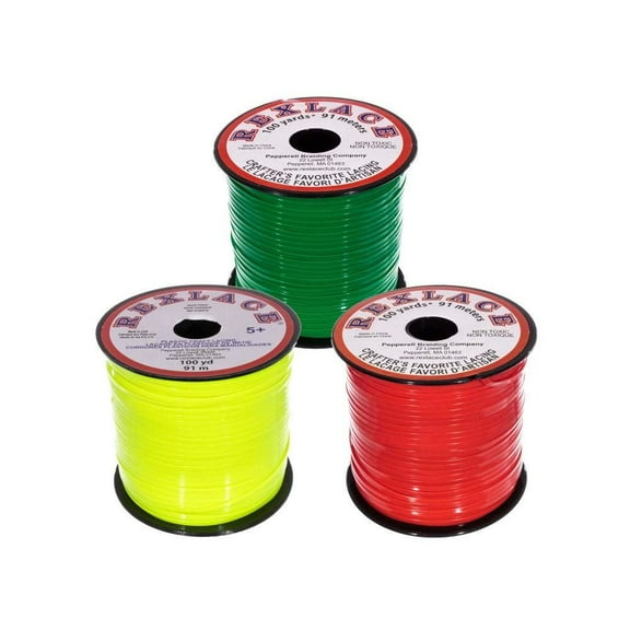 The Beadsmith Rexlace Multicolor Bundle Packs – 100 Yards of Each Color (Rasta)