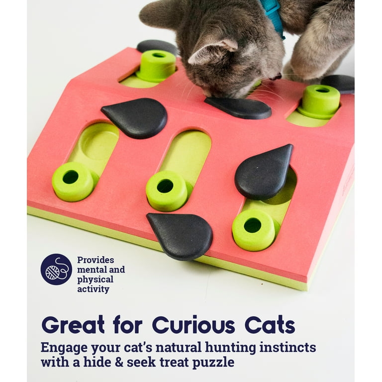 Global Featured Catstages Hide & Seek Fish Bowl Interactive Cat