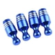 thumbnail image 5 of 4 Piezas de Aleación Tapas de Válvula de Neumático perfecl Cubierta Antipolvo Azul, 5 of 8