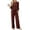 Brown, variant on Pyhlmscde Women's Two Piece Fashion Casual Sweatsuit, Womens Loungewear Set, Sweatsuits Women 2 Piece Outfit, Two Piece Sets for Women