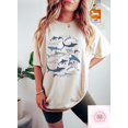 thumbnail image 1 of T-SHIRT Boho Requin, T-SHIRT Esthétique Requin, T-SHIRT Rétro Requins, T-SHIRT Amateurs d'Océan, Shar - Pepper - m, 1 of 4