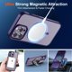 thumbnail image 5 of Funda magnética SUPFINE para iPhone 14 Pro Max, color morado oscuro, 5 of 7