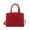 B-Red, variant on Crossbody Bag,Multi Pocket Adjustable Strap,Chest Bag,Durable Fabric Bag for Daily Use Workout Errands Hands Free Storage(Black)
