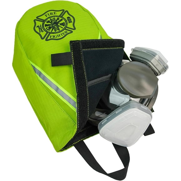 UTAH-Firefighter Mask Bag Fireman SCBA Air Respirator Storage Bag with Soft Lined