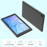 Android Tablet 7 inch Tablets 4GB RAM+32GB ROM/ 1024GB Expandable tablet PC,1.6Ghz Quad-core Processor Computer Tablet, 1024*600 IPS Touch Screen, 5MP Dual Camera, WiFi6, Game, BT Tableta