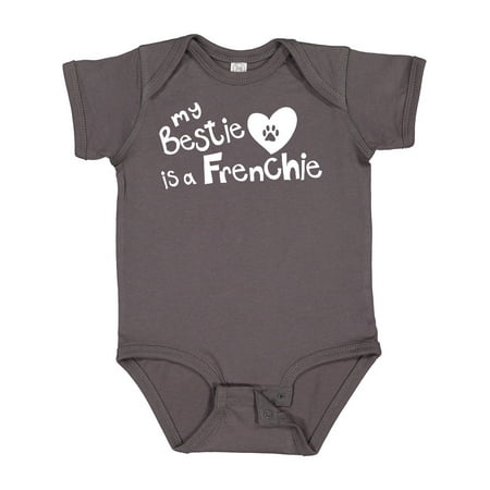 

Inktastic Bestie Frenchie Gift Baby Boy or Baby Girl Bodysuit