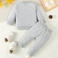thumbnail image 3 of Gerichy Toddler Baby Boy Clothes Fall Winter Outfit, Baby Boys Outfit 2PCS Children's Home Wear Baby's Clothing Fall Winter Clothing Set Long Sleeve Round Neck Tops Long Pants 2-Piece Outfits, 3 of 6
