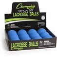 thumbnail image 2 of Champion Sports Lacrosse Balls: Official Size Sporting Goods Equipment for Professional, College & Grade School Games, Practices & Recreation - NCAA, NFHS and SEI Certified - 12-Pack - Blue, 2 of 9