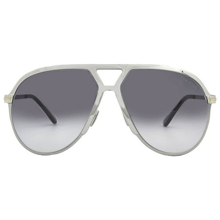 Tom Ford Xavier Smoke Gradient Pilot Men's Sunglasses FT1060 16B 64