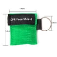 thumbnail image 3 of tooloflife 1/3 Pcs CPR Mask Keychain Ring Emergency Kit for First Aid or CPR Training 8 Color Choice, 3 of 8