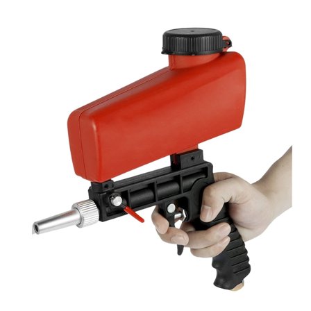 Adjustable Sandblasting Gun Portable Sand Blaster Sand Blasting Machine Small Handheld Pneumatic Blasting Gun ,Easy to Clean
