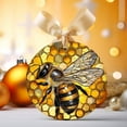 thumbnail image 2 of Customized Bee Ornaments 2025, Bee for Christmas 2025, Bee Suncatcher, Christmas Tree Ornament 6q0uak, 2 of 4