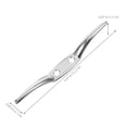 thumbnail image 3 of OULII 2Pcs Stainless Steel Flag Pole Cleat Hook for Securing Flag Ropes 15.20X2.10X1.70CM in, 3 of 8