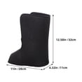 thumbnail image 2 of HEALEEP 2 Pares De Forros Desmontables Para Botas De Nieve Negros Con Aislamiento Térmico, 2 of 6