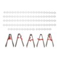 thumbnail image 2 of Outdoor Stainless Steel Bird Spikes, Outdoor Bird Spikes   for Rooftop, 2 of 8