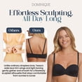 thumbnail image 6 of Dominique Tessa Lace Strapless Bra #7402 – Full Figure Convertible Bra with Spacer Cups & Lace Wings - Lingerie for Women, 6 of 6