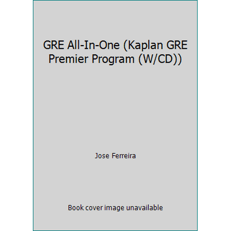 GRE All-In-One (Kaplan GRE Premier Program (W/CD)), Used [Paperback]