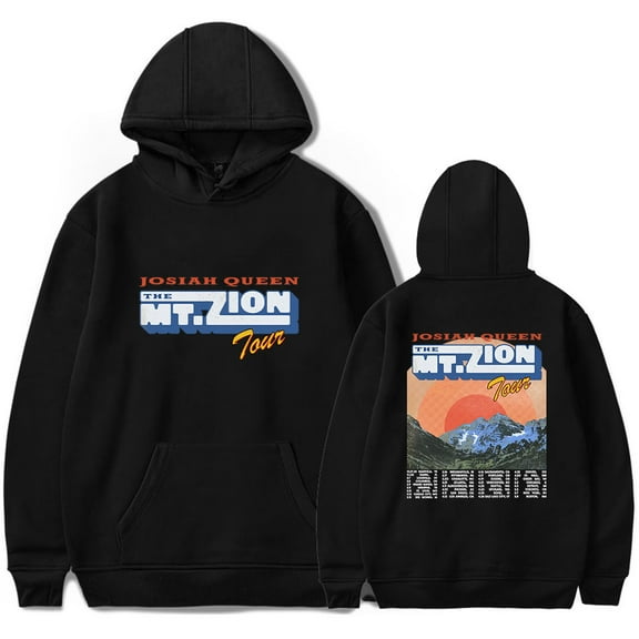 Josiah Queen The Mt. Zion Tour Merch Hoodies Women Men Casual Long Sleeve Sweatshirt Clothes
