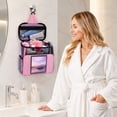 thumbnail image 7 of Portable Shower Toiletry Bag with Phone Pocket, Hanging Travel Organizer with Waterproof Bottom, Quick-Dry Mesh Caddy for Shower Essentials, Dorm Gym Beach Accessory, 7 of 7