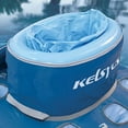 thumbnail image 5 of 15.5" Bleu Gonflable Piscine Flottante Refroidisseur avec Porte-Gobelets and Couvercle à Glissière, 5 of 5