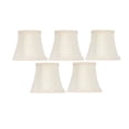 thumbnail image 3 of Upgradelights Set of 5 Bell Clip On 4 Inch Chandelier Lampshade Replacement (2.5 x 4 x 3.75), 3 of 4