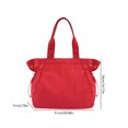 thumbnail image 3 of Bolso de hombro impermeable de gran capacidad para mujer para entrenamiento en la playa (rojo) Tmvgtek Para Estrenar, 3 of 6