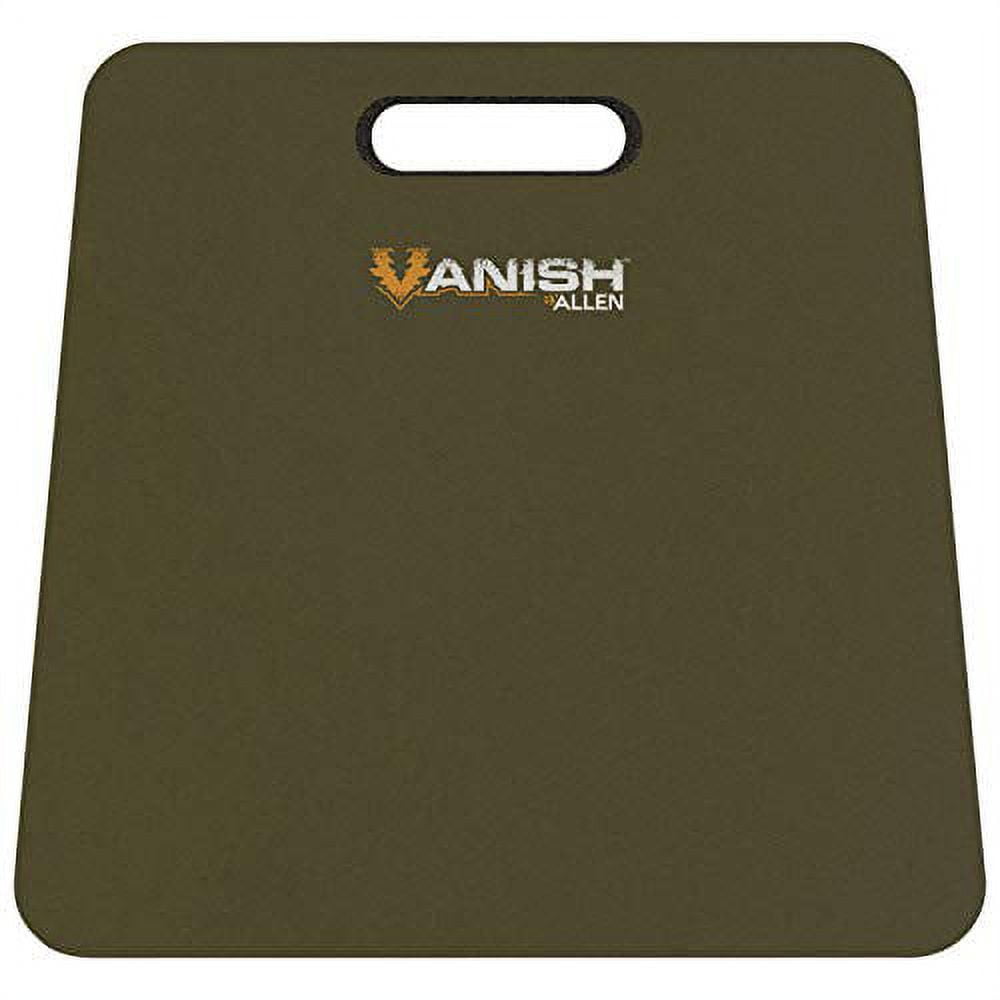 Vanish Foam Cushion, 14"L x 13"W x 2"H, Olive Green