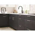 thumbnail image 3 of Amerock Revolve 5-1/16 inch Center-to-Center Satin Nickel Cabinet Pull, 10 Pack, 3 of 5