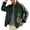 Green, variant on Men's Barn Jackets Corduroy Collar Button Down Bomber Jacket Fashion 2026 Vantage Western Style Daily Outdoor Work Office Travel Vacation Lounge Outfits