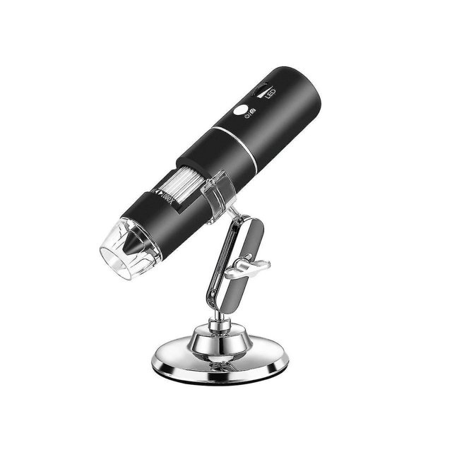 Wireless Wifi Digital 1080p Wifi Microscope 1000x Magnifier Mini Pocket Handheld Microscope Camera With 8 Led Light Compatible