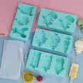 thumbnail image 4 of Silicona Para Paletas Con Tapas, Palos De Dibujos Animados, Moldes Diy Para Paletas De Hielo, Moldes Reutilizables Para Paletas De Hielo, Molde Para Helados Kawaii Para Niños sonducket HA040477-03, 4 of 6