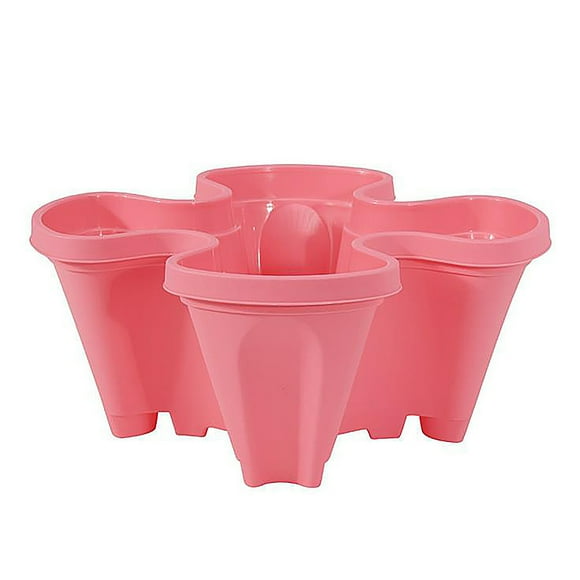 TIMIFIS Plant Pots Three-dimensional Four-petal Flowerpot Multi-layer Superimposed Planting Pot Room Decor Gifts For Mom pring