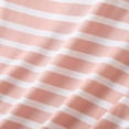 thumbnail image 5 of Lovskoo Stripe Camisole Tops for Women Built In Bra Spaghetti Strap Tank Tops Padded Pajama Tops Pink, 5 of 9