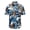1056, variant on Dachshund Only Bite Stupid People Aloha Hawaiian Short Sleeve Button-Up Shirt