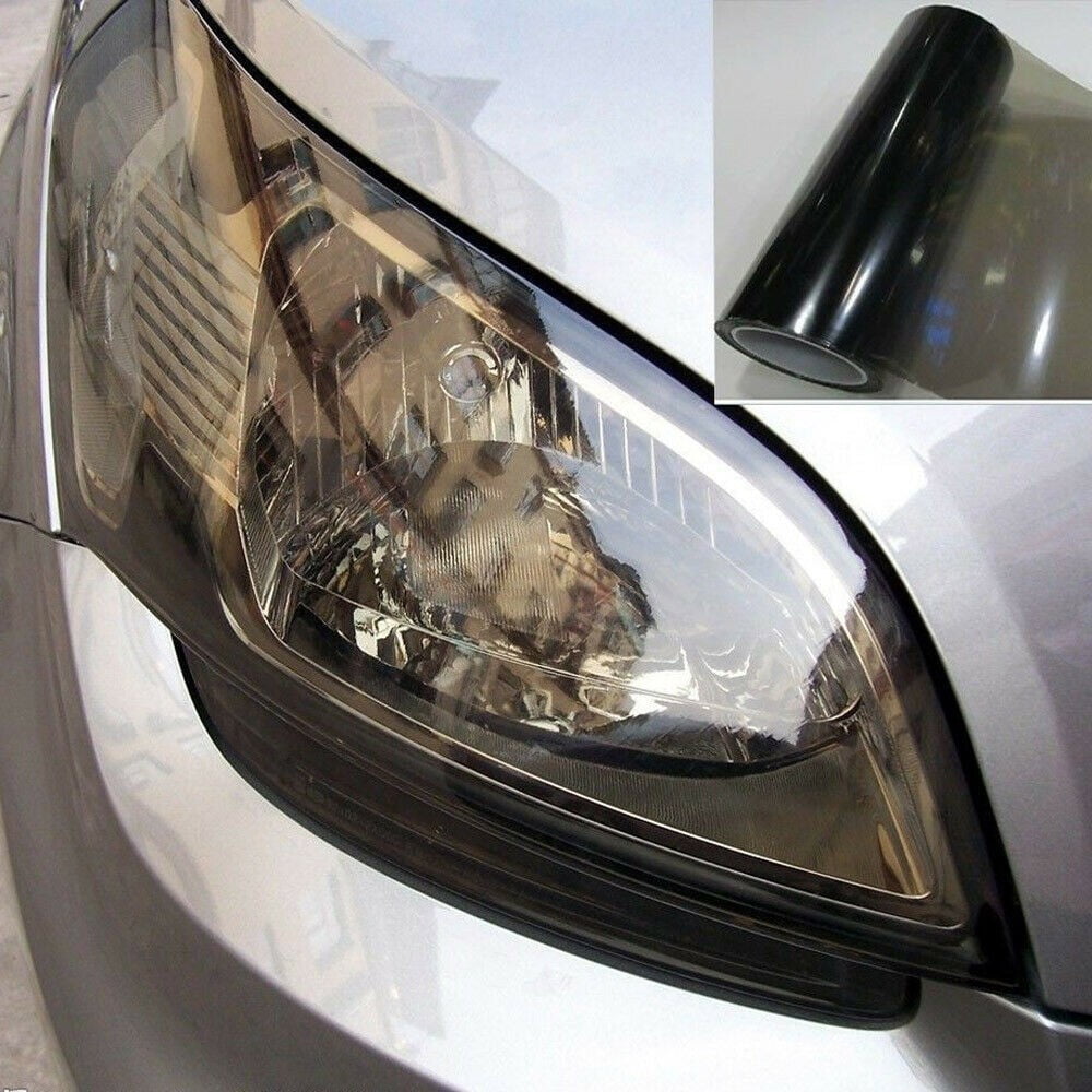 Buy Yannee Gloss Lights Black Smoke Vinyl Films Tint Headlight