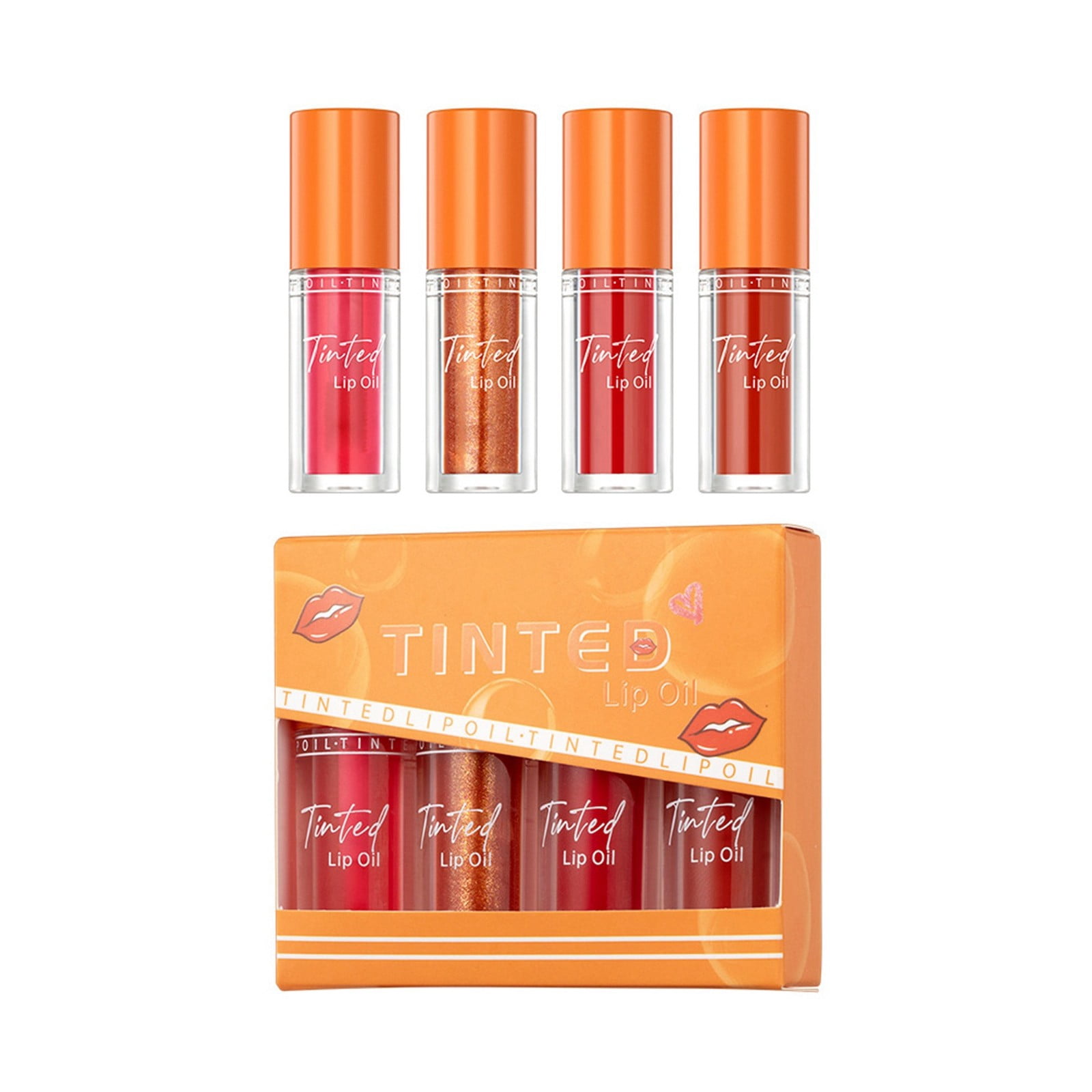 Flavo Lip Gloss for Women Clear Peach Lip Gloss Korean Jelly Lipstick Clear Flowers for Lip Gloss Making Every Girl Needs Lipstick Lip Lip Plumper - Clear Make Your Own Lip Gloss for Adults Clear Lip