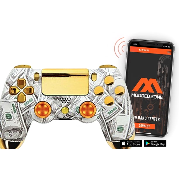 Money All Gold Ps4 Pro Smart Rapid Fire Modded Controller Mods For Fps All Major Shooter Games Warzone More Cuh Zct2u Walmart Com Walmart Com
