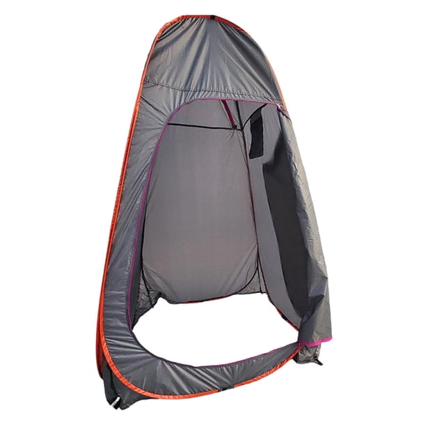 Tienda de campaña con ducha para puerta trasera, baño lateral para coche, tienda de campaña para senderismo, tela Oxford Gris