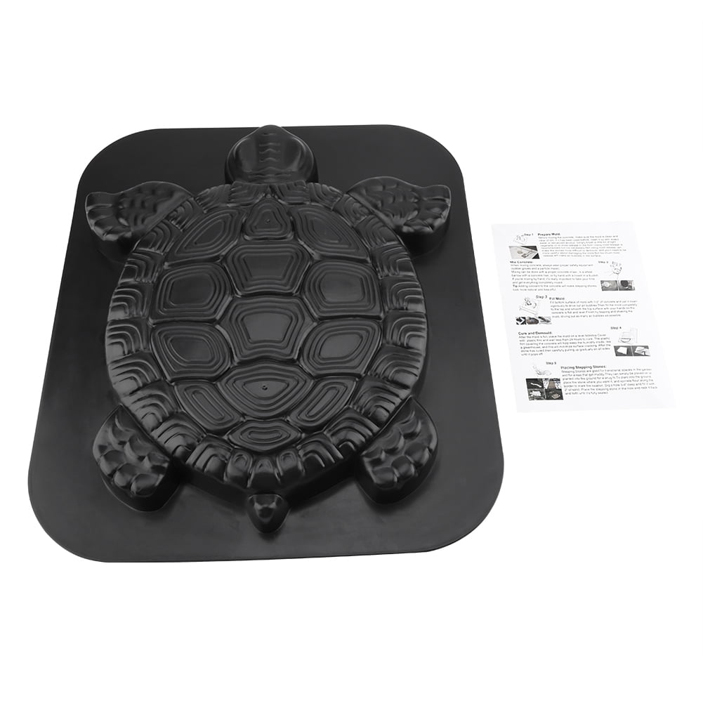 Turtle Stepping Stone Mold Paving Pavement Concrete Mold Garden Lawn