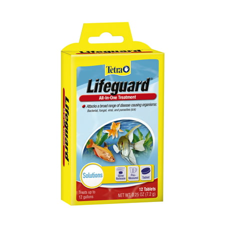 Tetra LifeGuard All-In-One Freshwater Treatment Tablets, (Best Treatment For Ich On Fish)