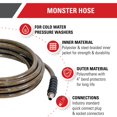 thumbnail image 2 of Manguera para hidrolavadora SIMPSON 41028 4500 PSI 15 m 3/8", 2 of 6
