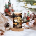 thumbnail image 2 of Yayeee Flameless Candles with Remote Flickering Battery Operated Multi Color Changing, Stripes Trees, 2 of 7