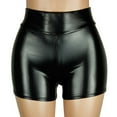 thumbnail image 2 of Womens Sexy Shorts PU Leather Hot Pants Clubwear, 2 of 6