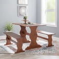thumbnail image 2 of Banc Bethany en noyer, 2 of 9